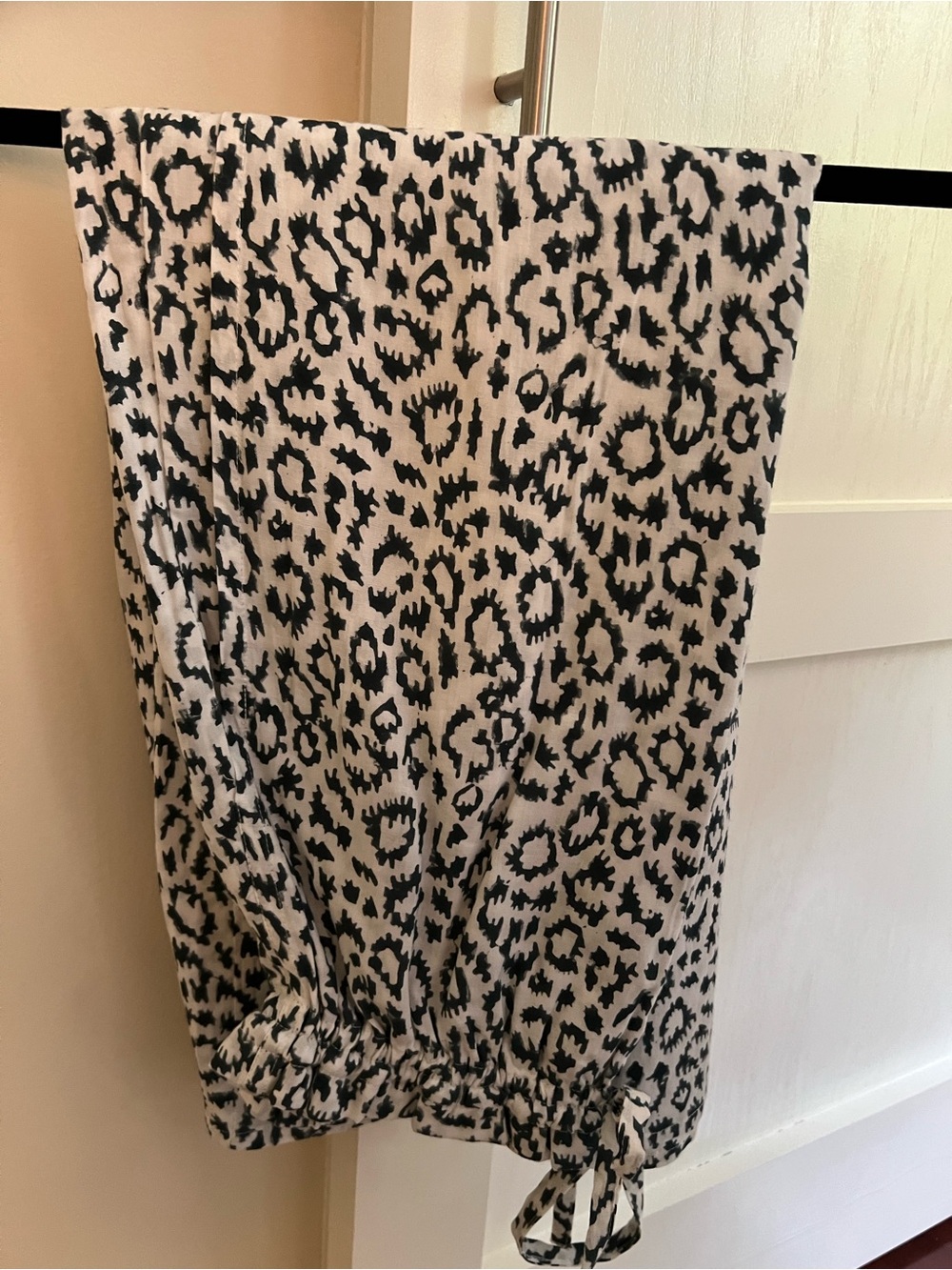 Emerson Fry charcoal Leopard-Print skirt